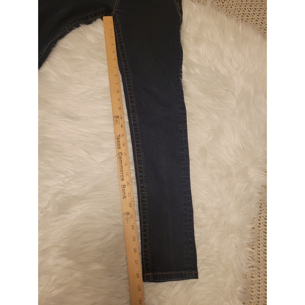 Miss Me Jeans Women's 27 Dark Wash Denim Mid Rise Skinny Stretch Denim - Picture 8 of 10